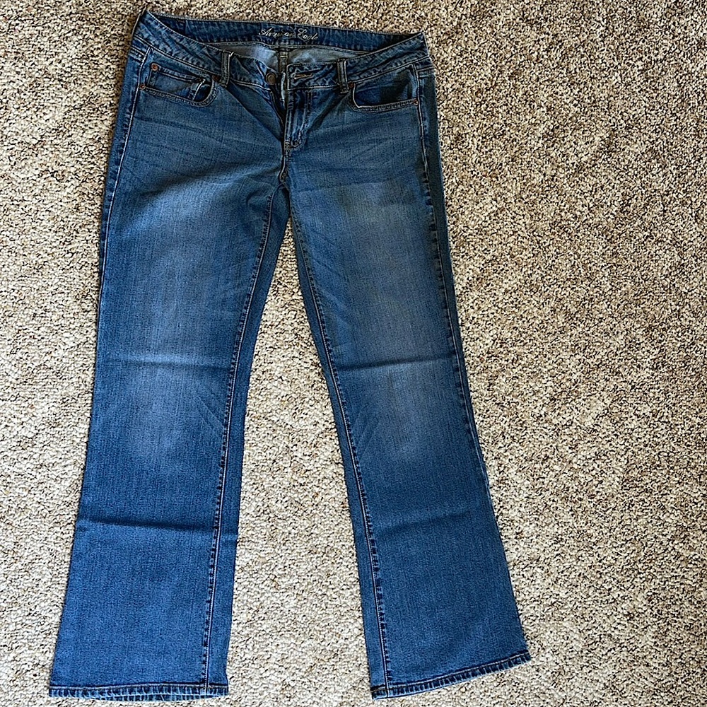 American Eagle Boyfriend Jeans 14 Long